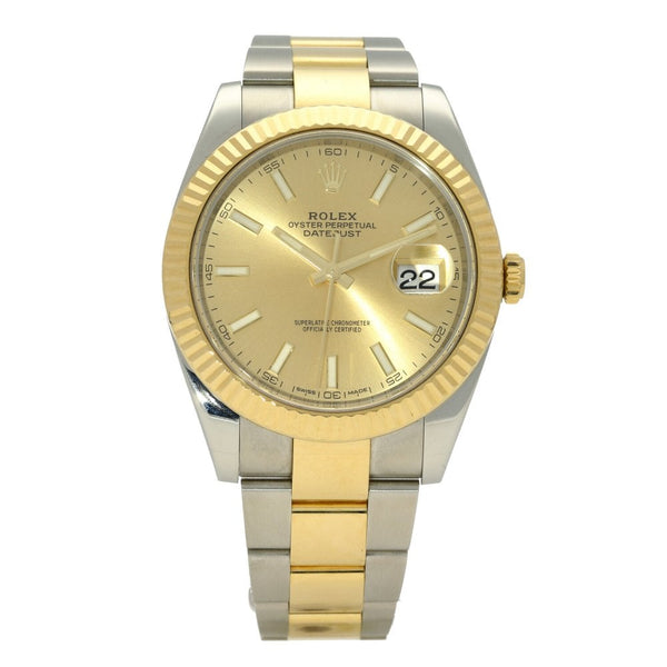 Datejust 41 126333 - Champagne Dial - 2017