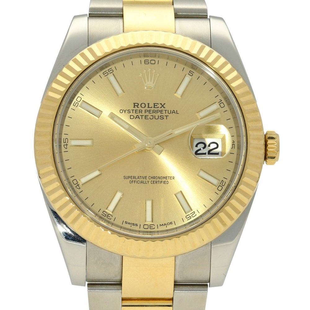 Datejust 41 126333 - Champagne Dial - 2017
