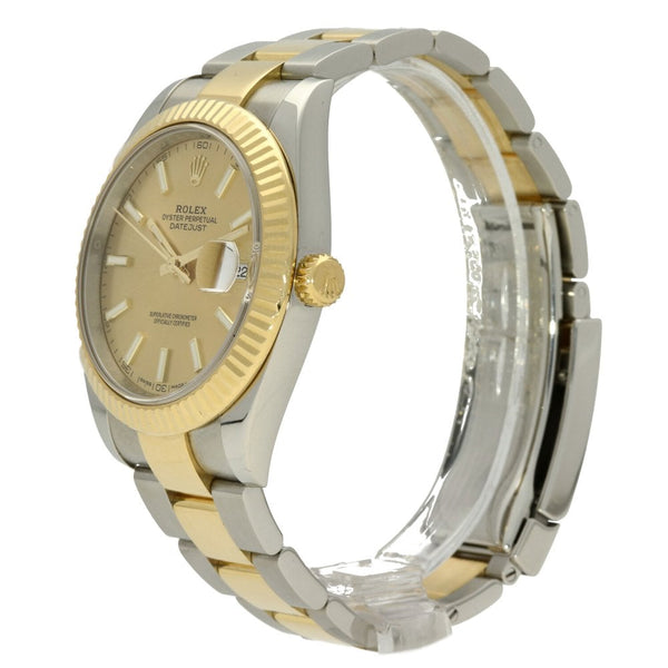 Datejust 41 126333 - Champagne Dial - 2017