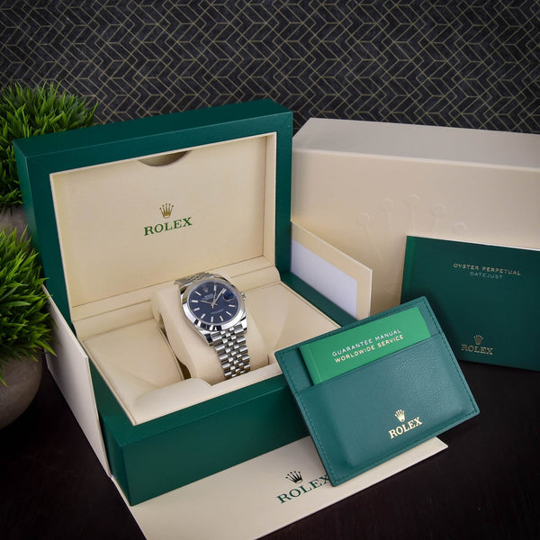 Datejust 41 - 126300 - Gents Watch - Blue Dial - 2021