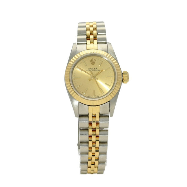 Oyster Perpetual 67193 - Ladies Watch - Champagne Dial - 1991