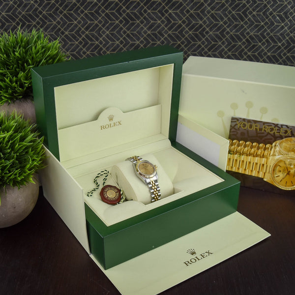Oyster Perpetual 67193 - Ladies Watch - Champagne Dial - 1991
