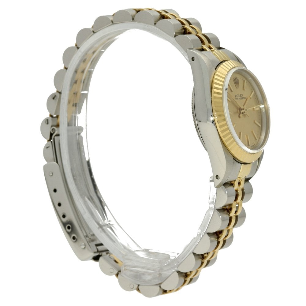 Oyster Perpetual 67193 - Ladies Watch - Champagne Dial - 1991