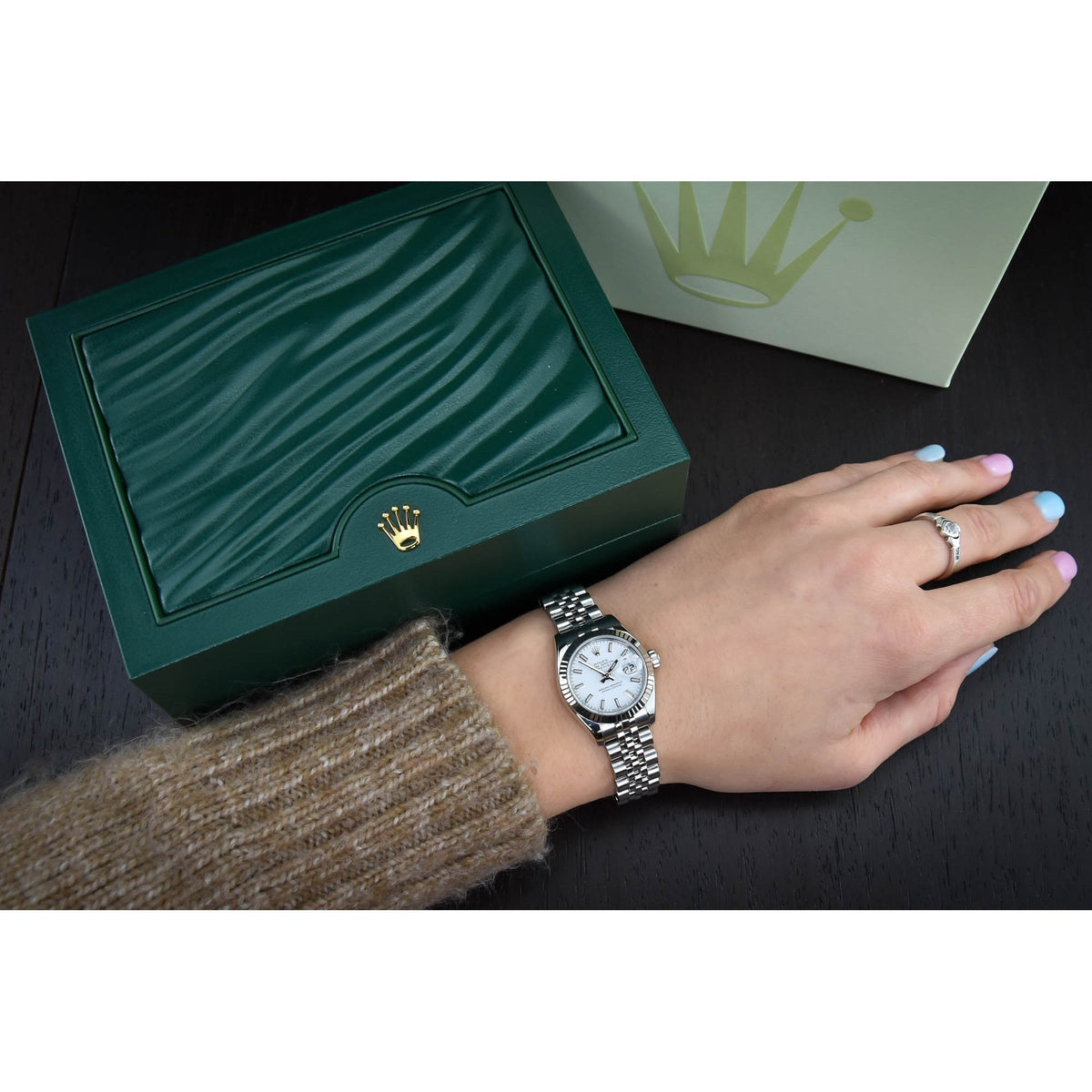 Datejust 179174- Ladies Watch- White Dial - 2007