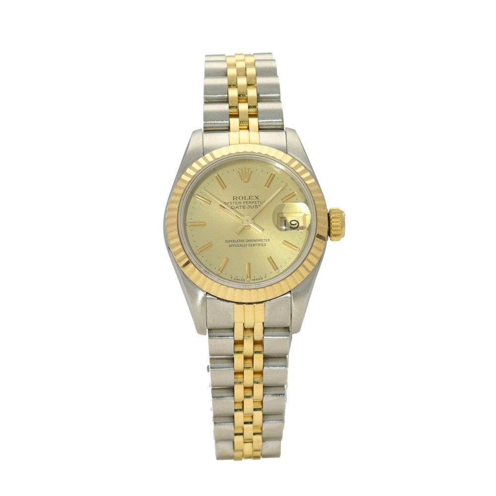 Datejust 69173 - Ladies Watch - Gold Dial - 1987