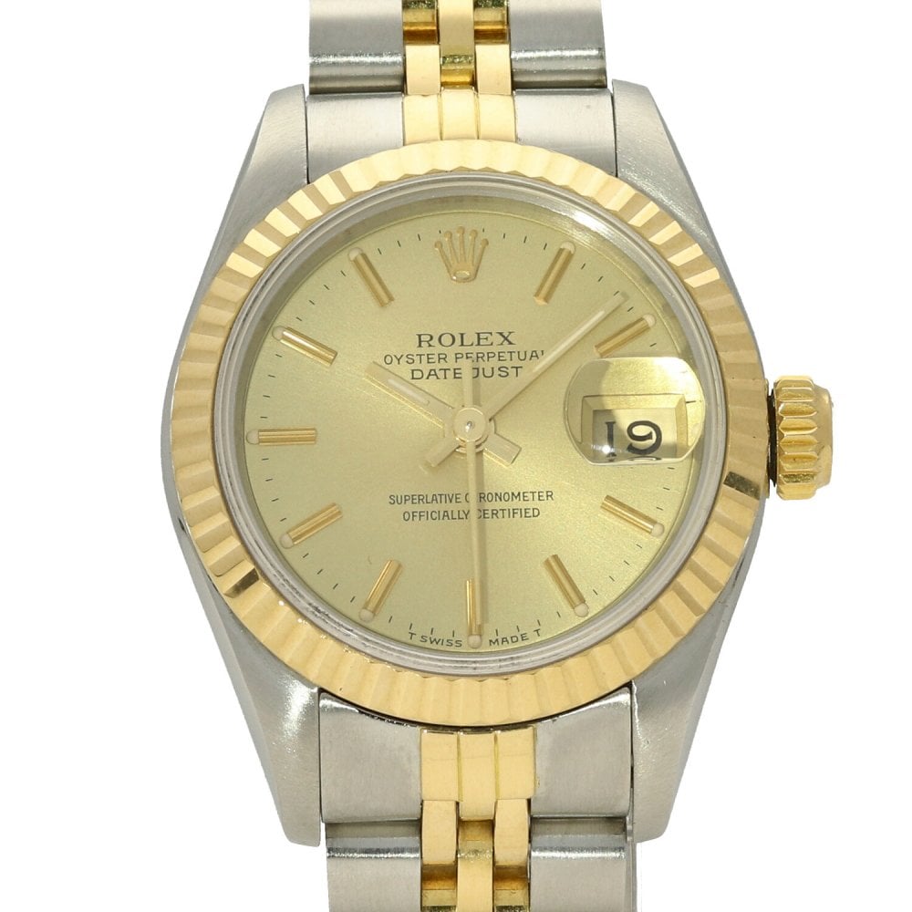 Datejust 69173 - Ladies Watch - Gold Dial - 1987