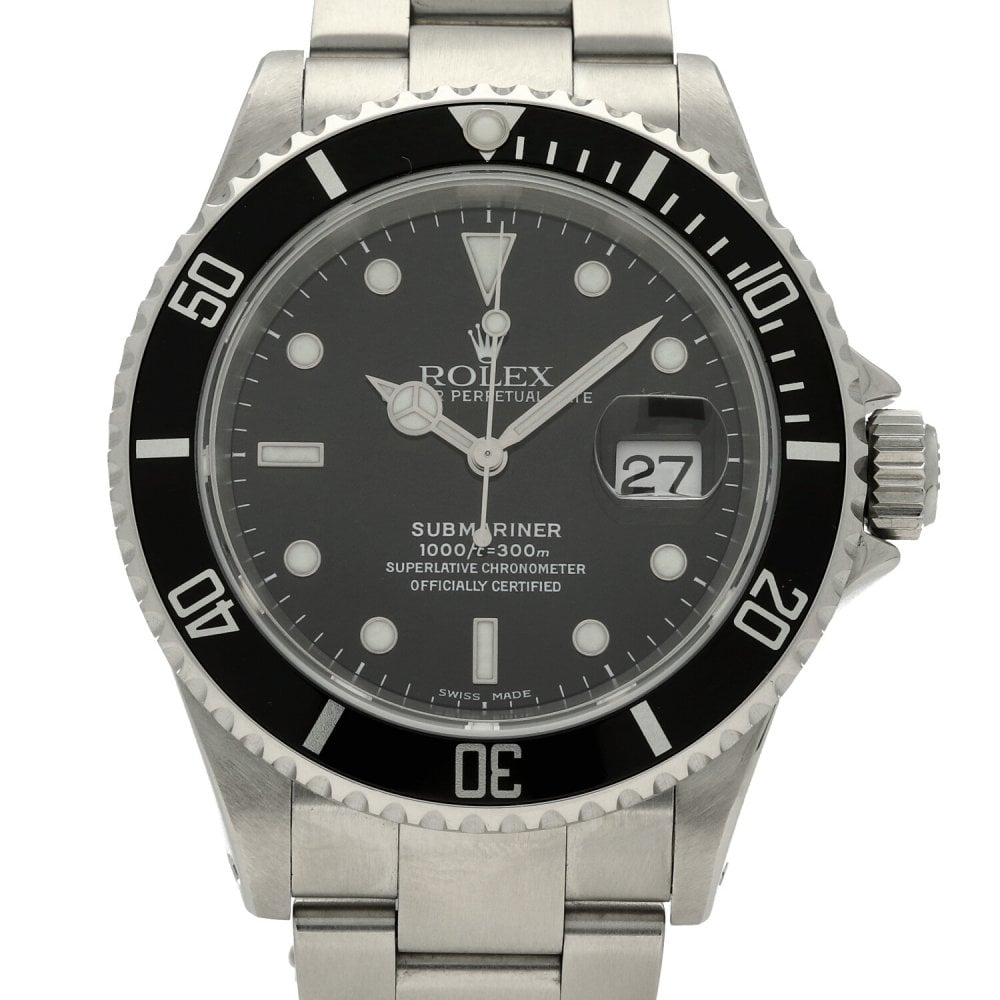 Submariner 16610 - Black Dial - 2002
