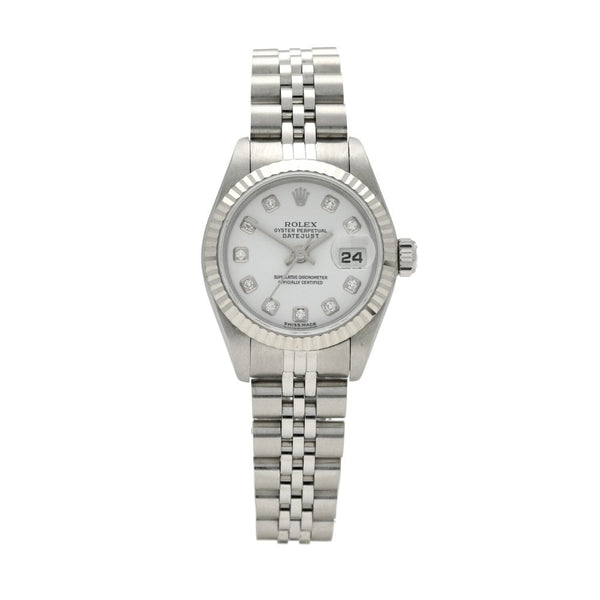 Datejust 79174 - Ladies Watch - White Diamond Dial - 2004