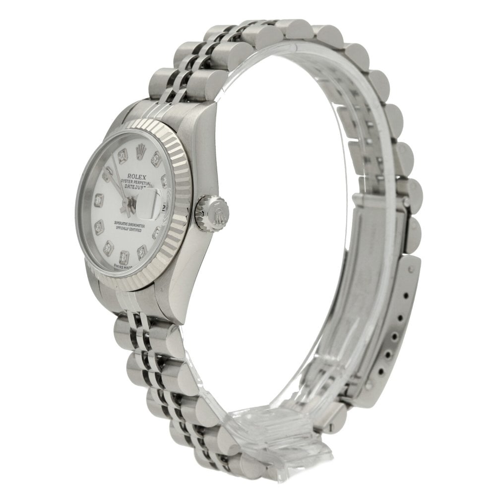 Datejust 79174 - Ladies Watch - White Diamond Dial - 2004