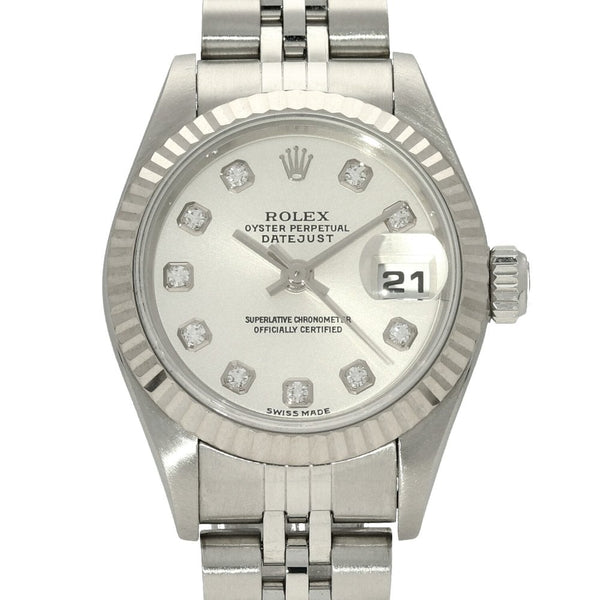 Datejust 79174 - Silver Diamond Dial - 2003