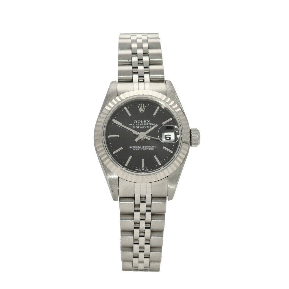 Datejust 79174 - Black Baton Dial - 2003