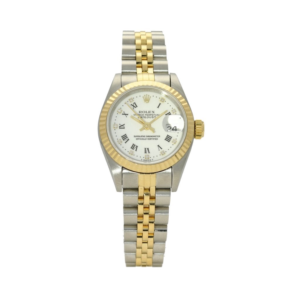Datejust 69173 - Ladies Watch - White Diamond Dial - 1993