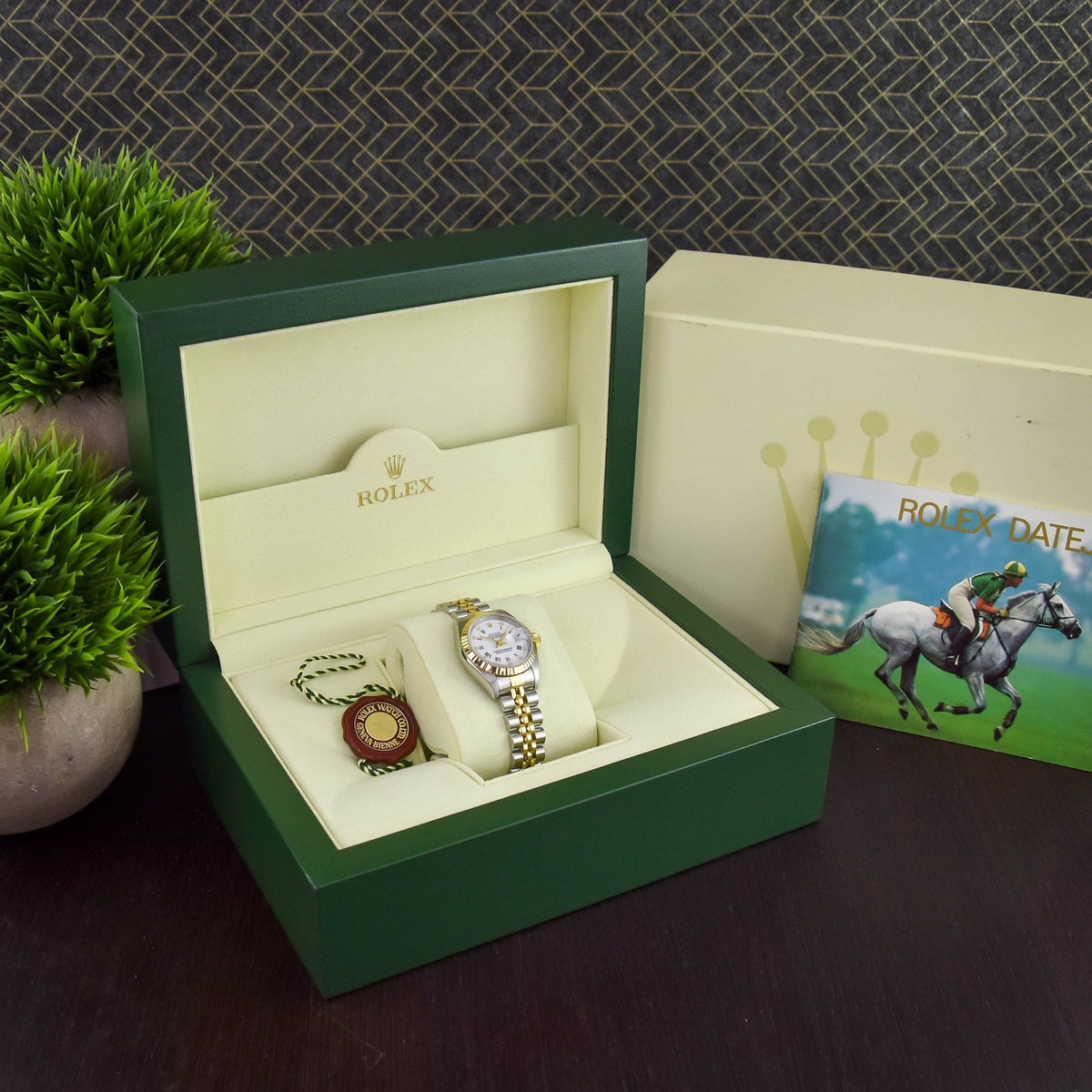 Datejust 69173 - Ladies Watch - White Diamond Dial - 1993