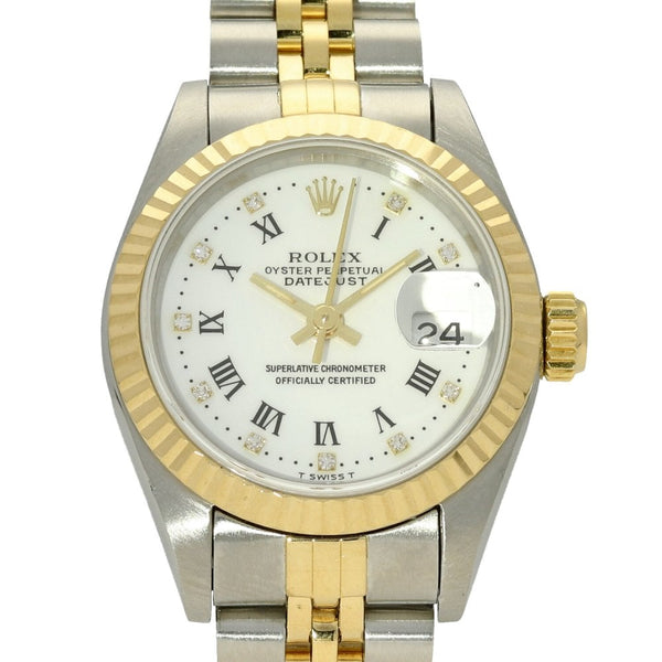 Datejust 69173 - Ladies Watch - White Diamond Dial - 1993