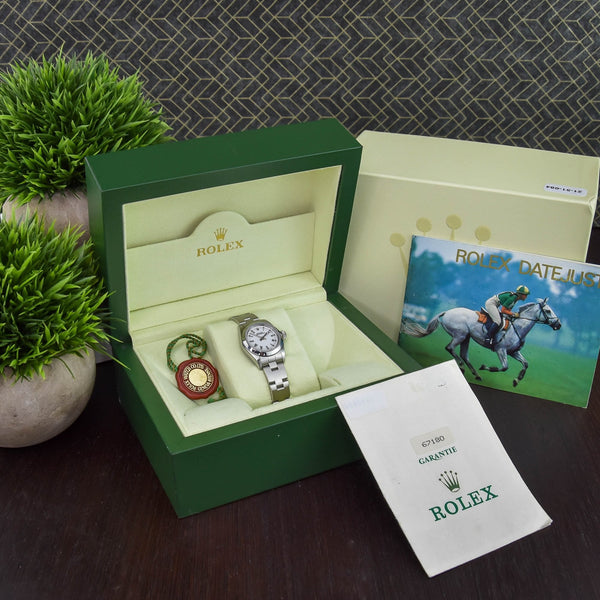 Perpetual 67180 - Ladies Watch - White Dial - 1996