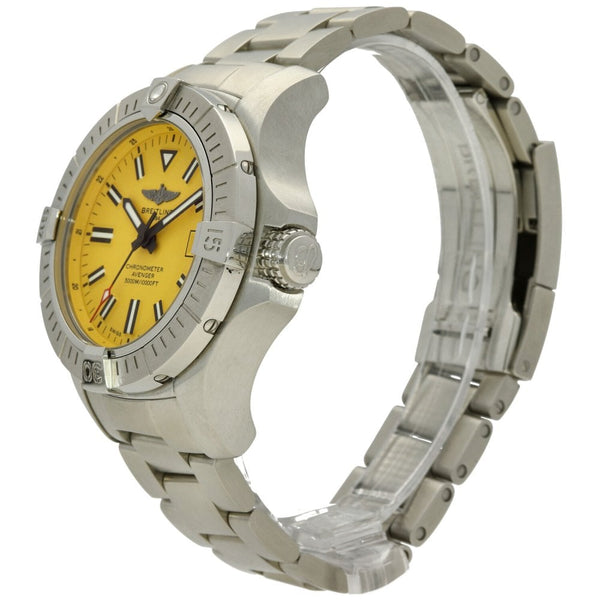 Avenger Seawolf A17319 - Gents Watch - Yellow Dial - 2019