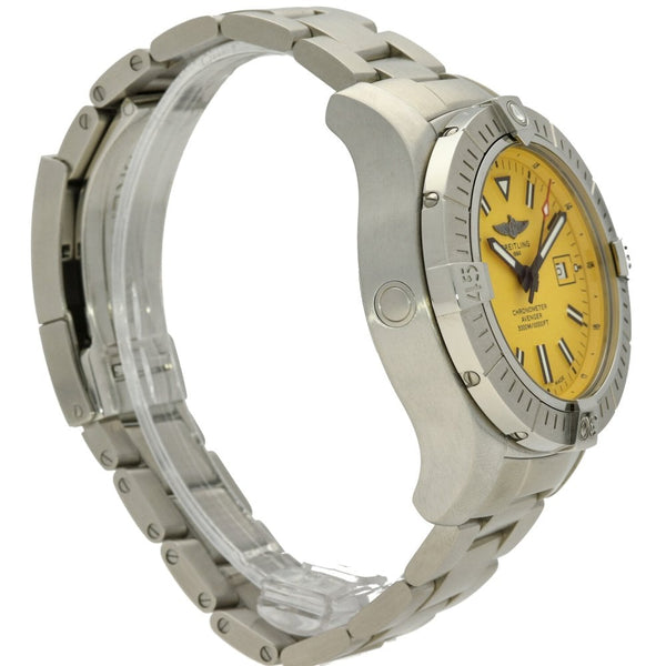 Avenger Seawolf A17319 - Gents Watch - Yellow Dial - 2019