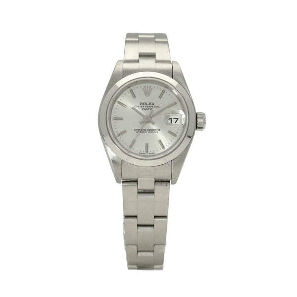 Oyster Perpetual Date 79160 - Silver Baton- 2001