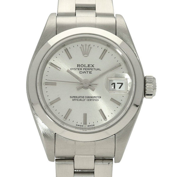 Oyster Perpetual Date 79160 - Silver Baton- 2001