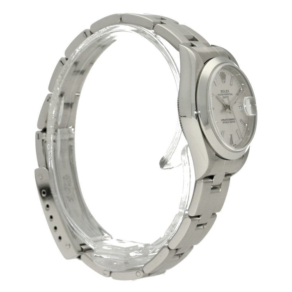 Oyster Perpetual Date 79160 - Silver Baton- 2001
