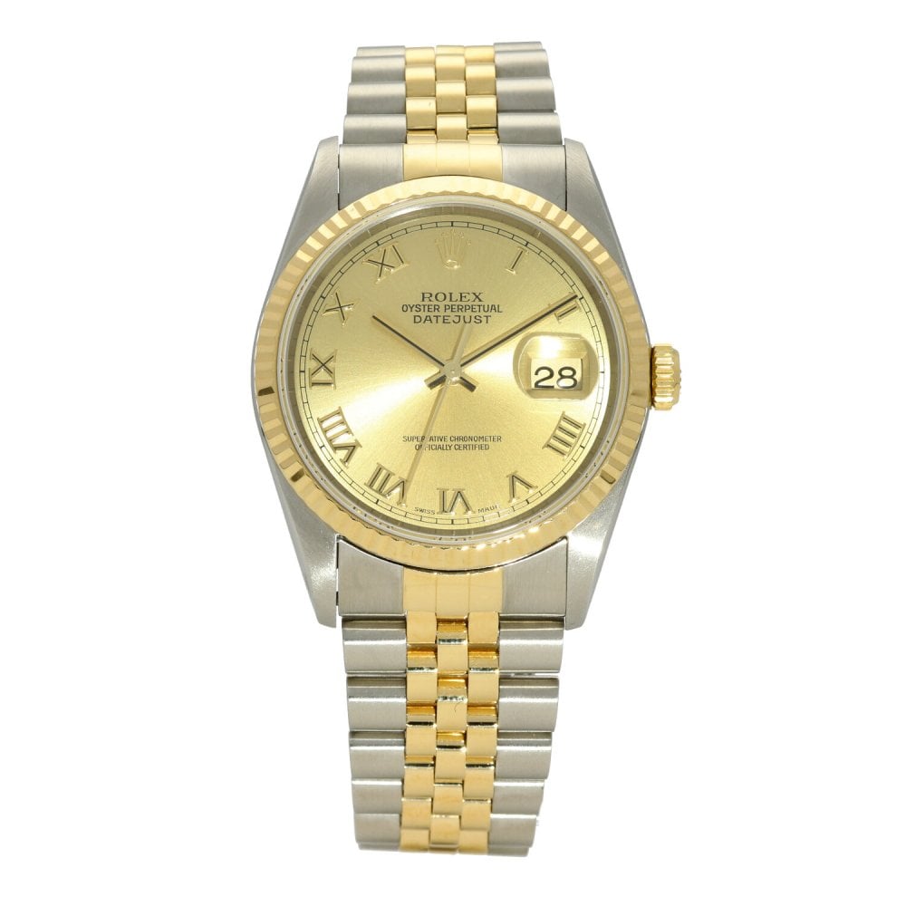 Datejust 16233 -Champagne Dial - 2000