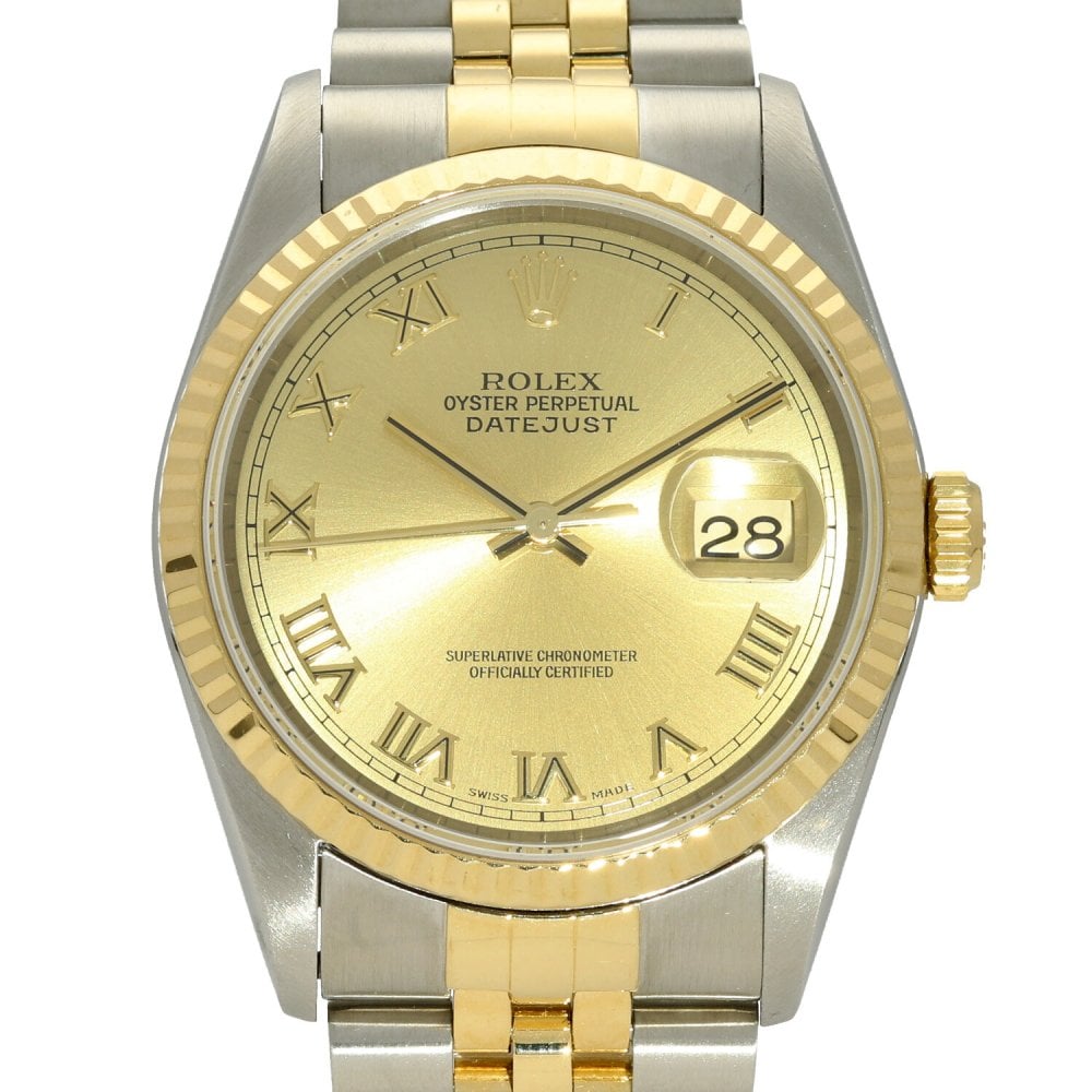 Datejust 16233 -Champagne Dial - 2000