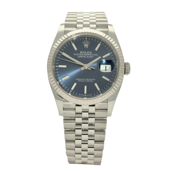 Datejust 126234 - Gents Watch - Blue Dial - Unworn 2021