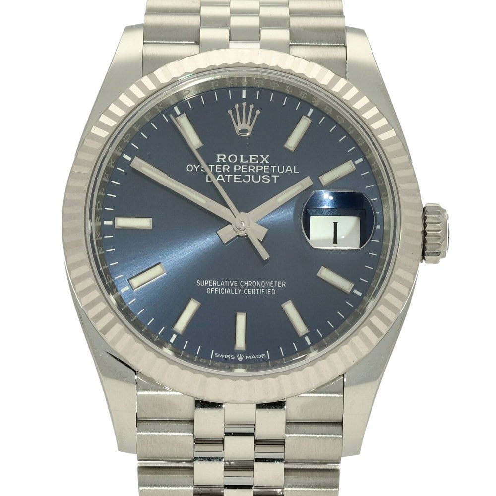 Datejust 126234 - Gents Watch - Blue Dial - Unworn 2021