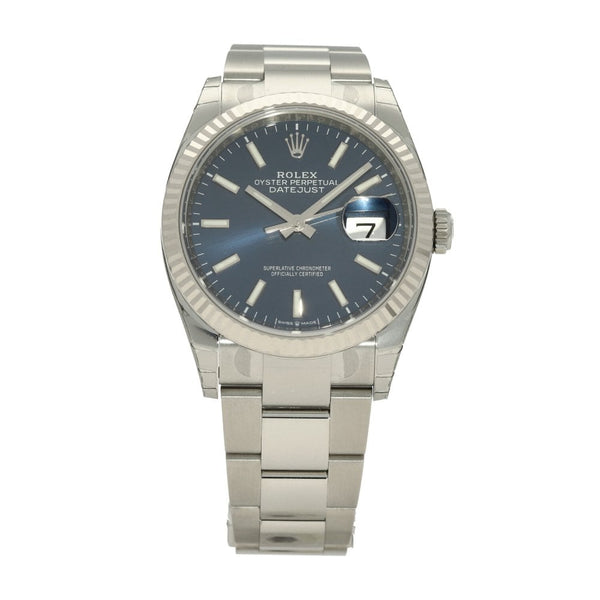 Datejust 126234 - Gents Watch - Blue Dial - 2021 Unworn