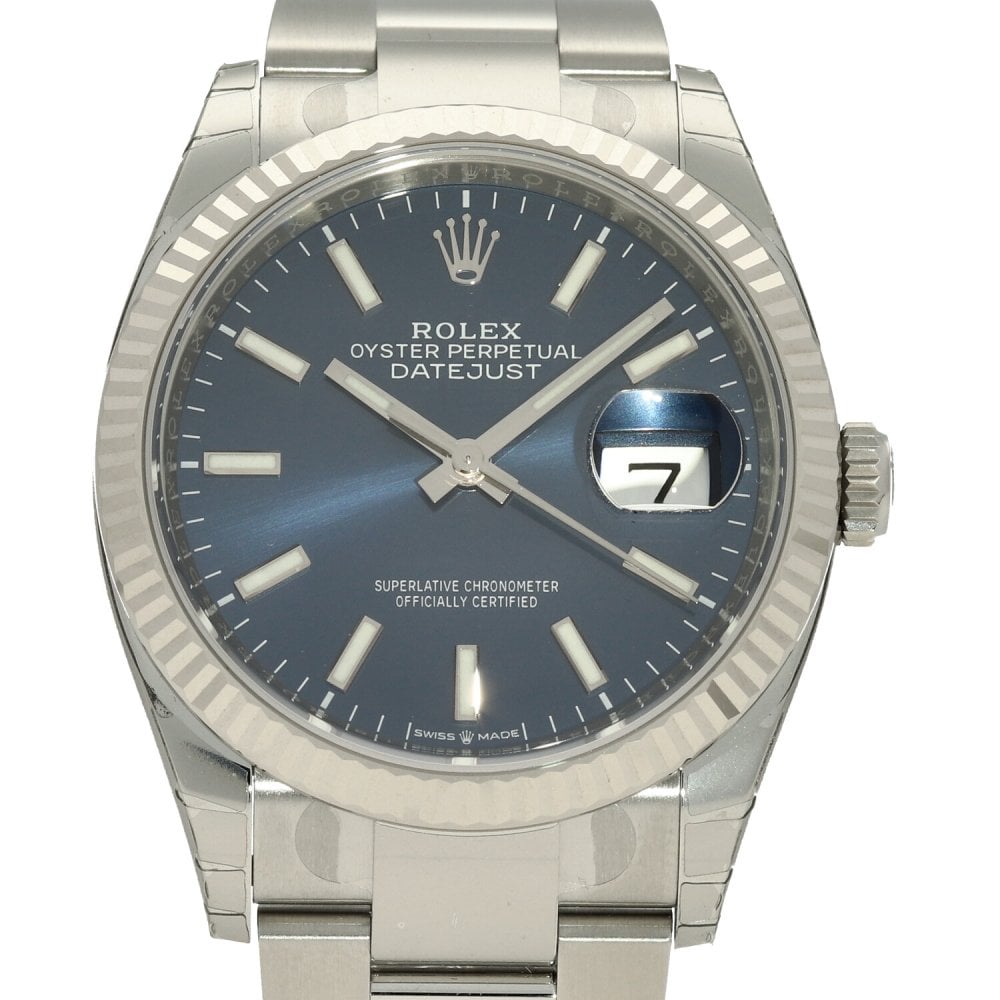 Datejust 126234 - Gents Watch - Blue Dial - 2021 Unworn