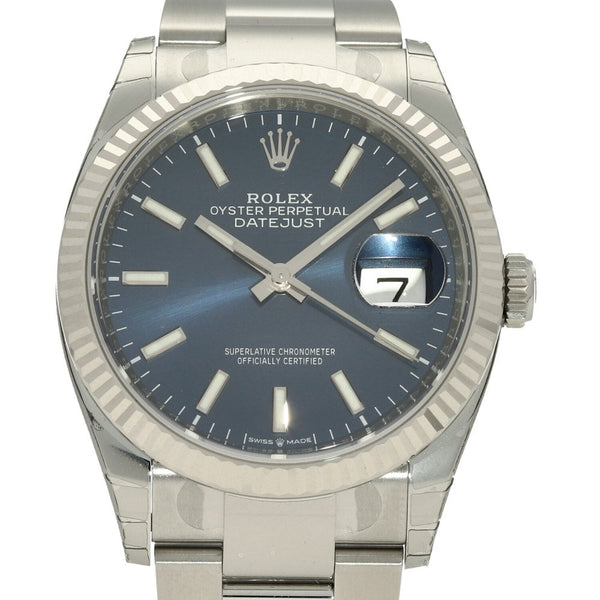 Datejust 126234 - Gents Watch - Blue Dial - 2021 Unworn