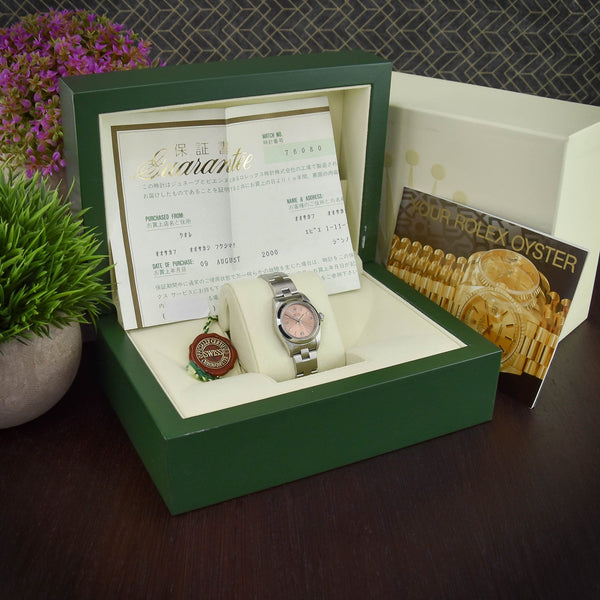 Oyster Perpetual 76080 - Copper Dial - 2000