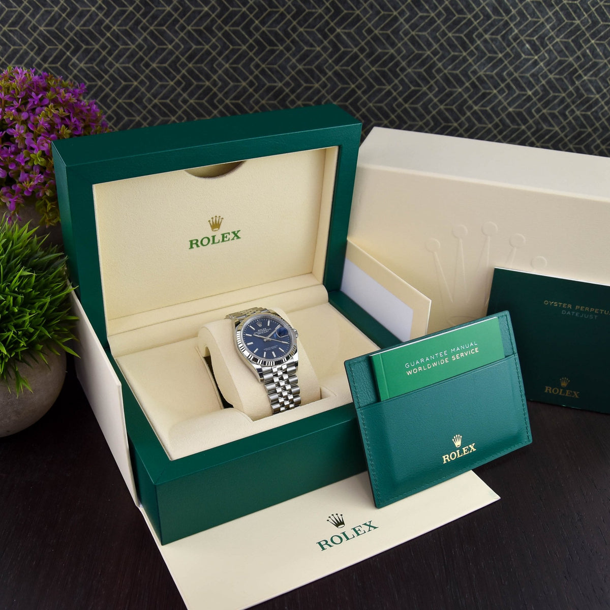 Datejust 126234 - Gents Watch - Blue Dial - Unworn 2021