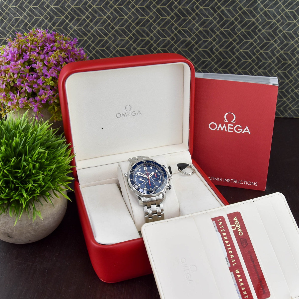 Seamaster Chronograph 212.30.42.50.03.001 - Blue Dial - 2014