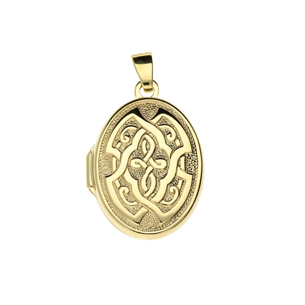 9ct Yellow Gold Small Locket 1.9g