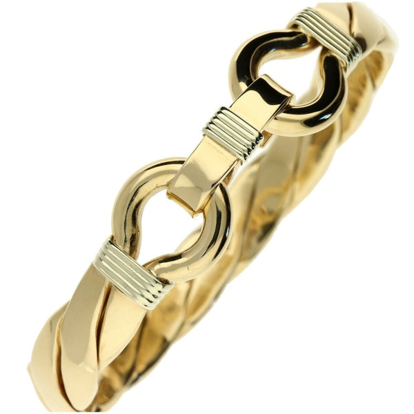 9ct Gents Yellow Gold Bangle 87.7g