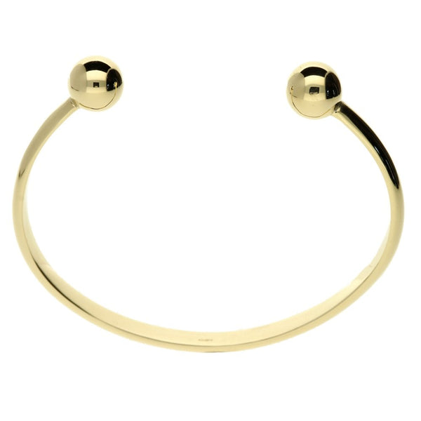 9ct Gents Torque Bangle 21.1g