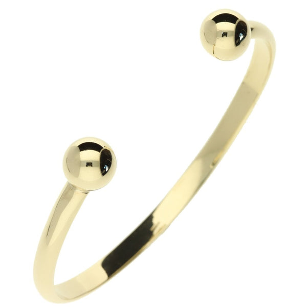 9ct Gents Torque Bangle 21.1g