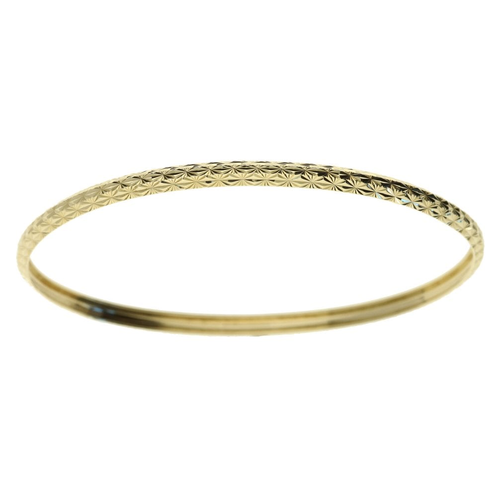9ct Yellow Gold Ladies Bangle4.2g