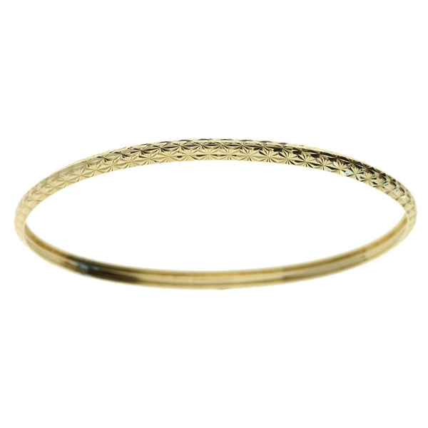 9ct Yellow Gold Ladies Bangle4.2g