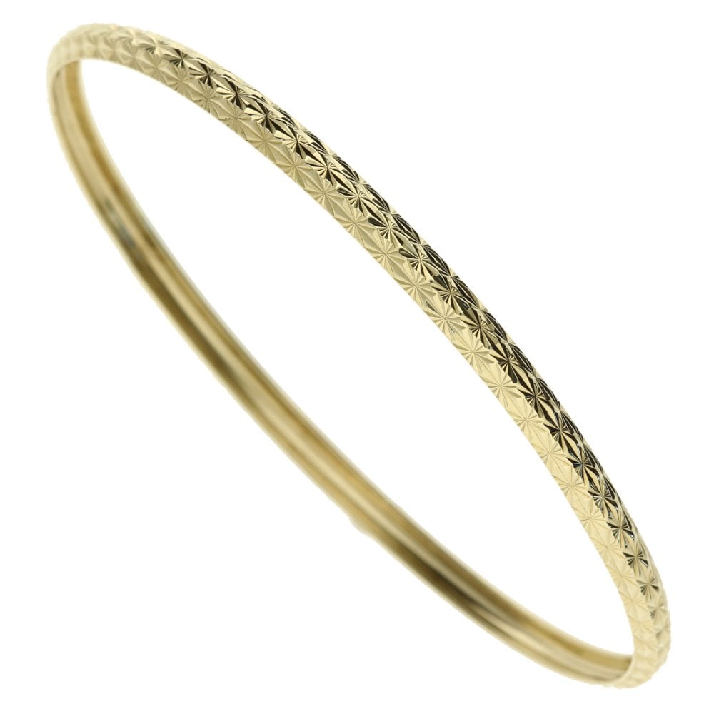 9ct Yellow Gold Ladies Bangle4.2g