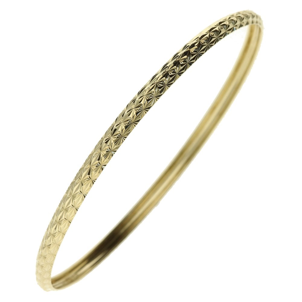 9ct Yellow Gold Ladies Bangle4.2g
