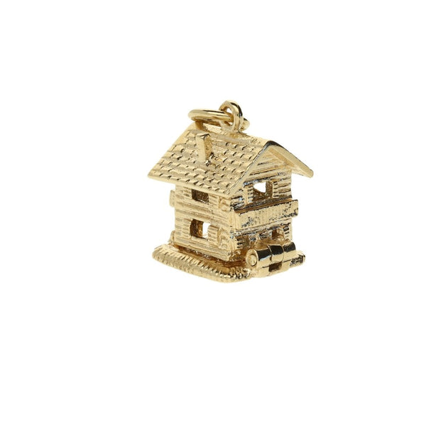 9ct  Gold Swiss House Charm 4.5g