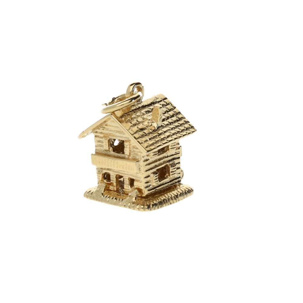 9ct  Gold Swiss House Charm 4.5g