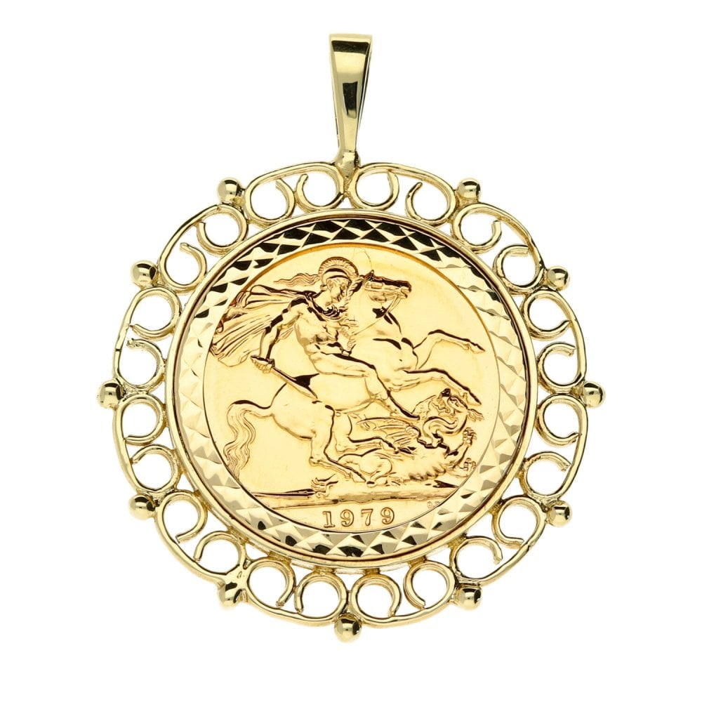 1979 Gold Full-Sovereign Pendant - 11.5g