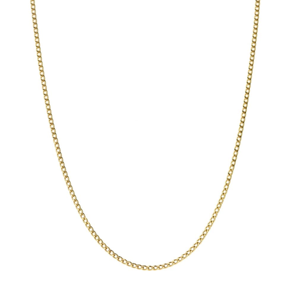 9ct Fine Curb Chain 1.8g