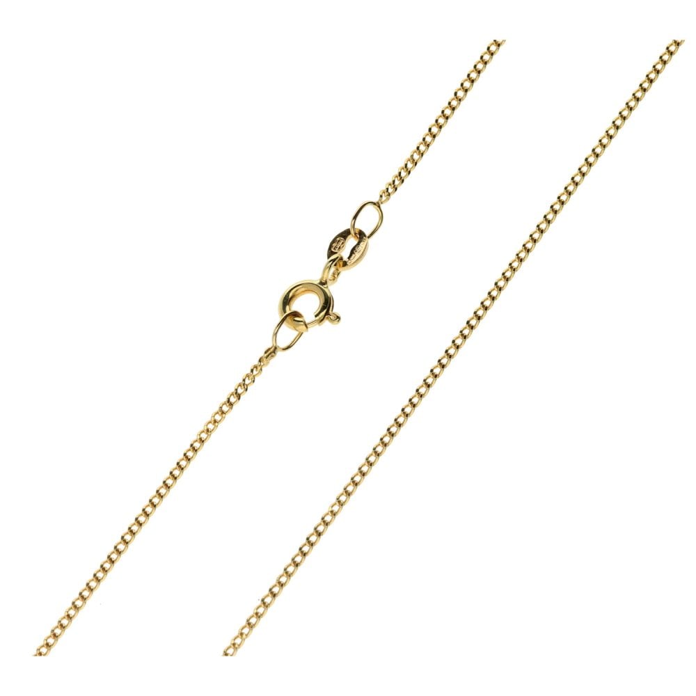 9ct Fine Curb Chain 1.8g