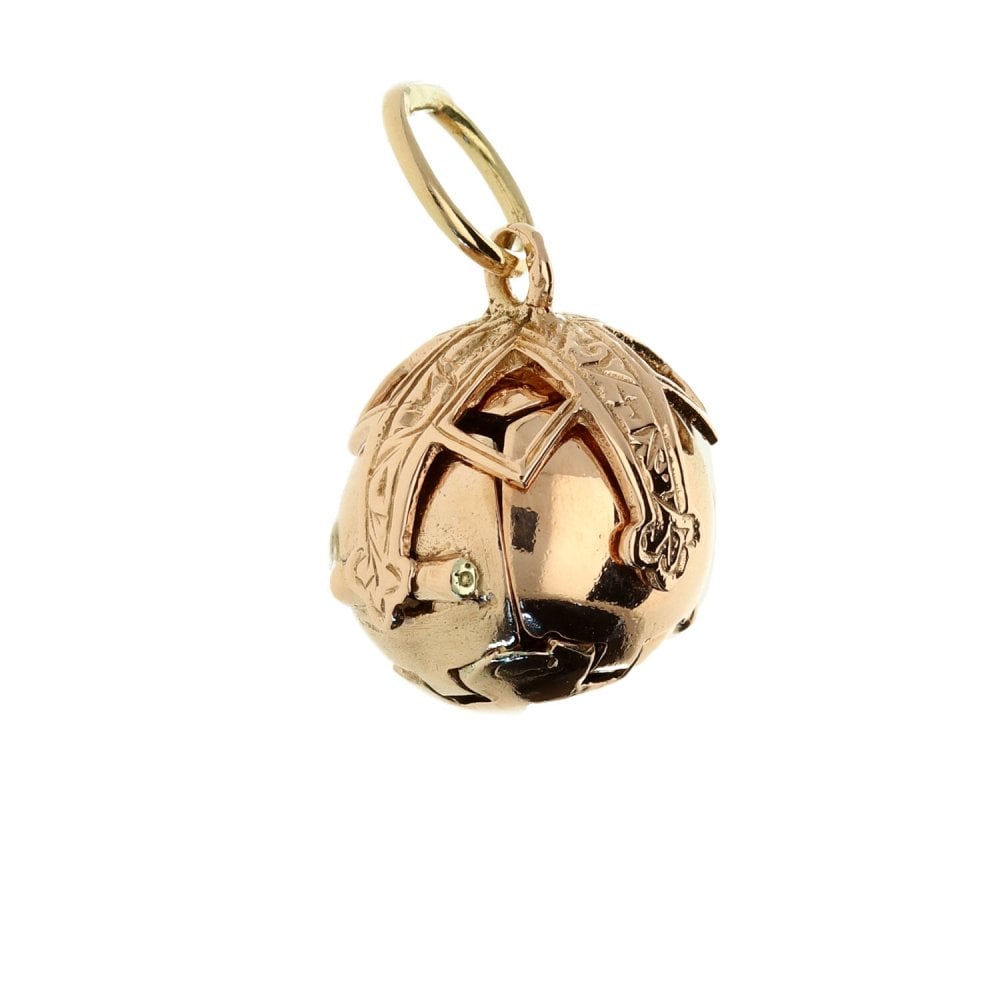 9ct Yellow Gold Masonic Ball Pendant6.8g