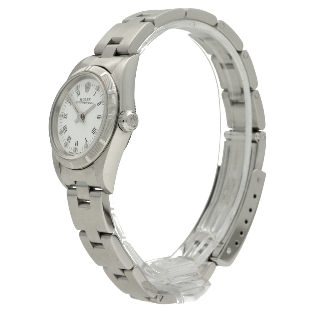 Oyster Perpetual 76030 - 24mm - White Dial - 2002