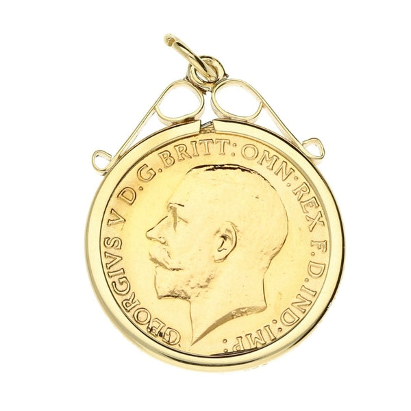 1914 Half Sovereign Pendant